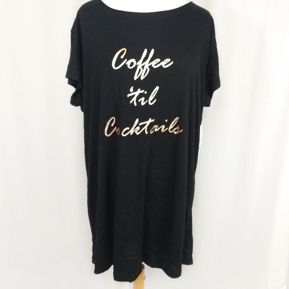 just be Other - Just Be... Coffee Till Cocktails Night Shirt